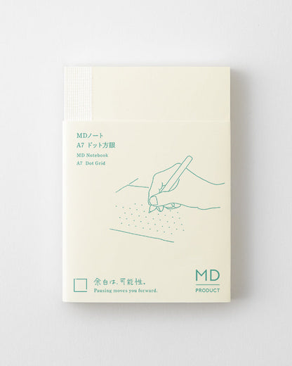 A7 Dot Grid Midori Notebook MD Paper - Odd Nodd Art Supply