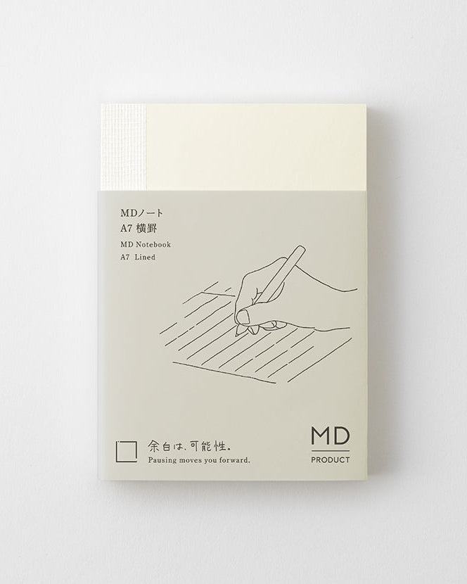A7 Lined Midori Notebook MD Paper - Odd Nodd Art Supply