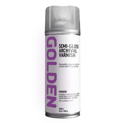 Semi-Gloss Golden Archival Varnish Spray - Odd Nodd Art Supply
