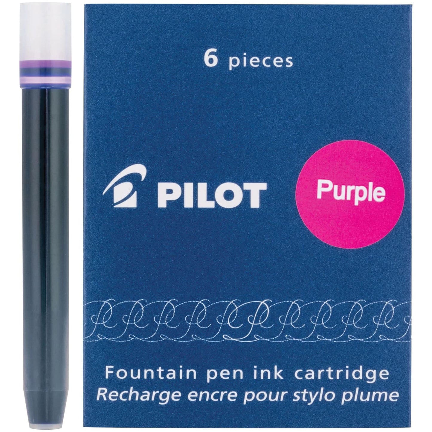 Purple Pilot Pen Cartridges