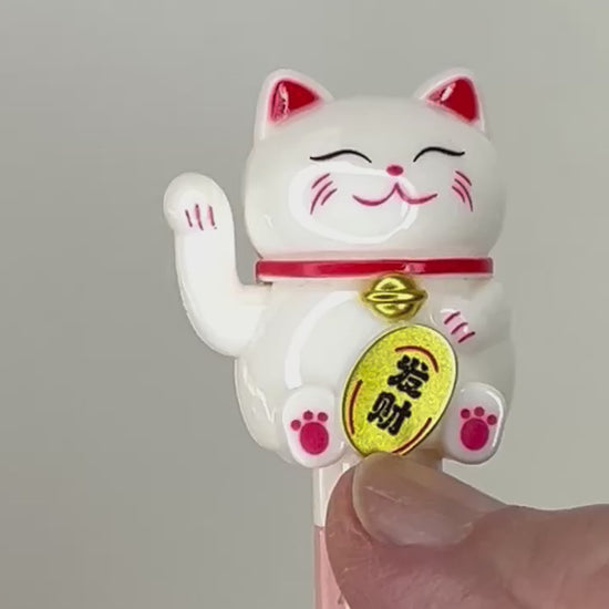 Maneki Neko Lucky Cat Gel Pen - Odd Nodd Art Supply