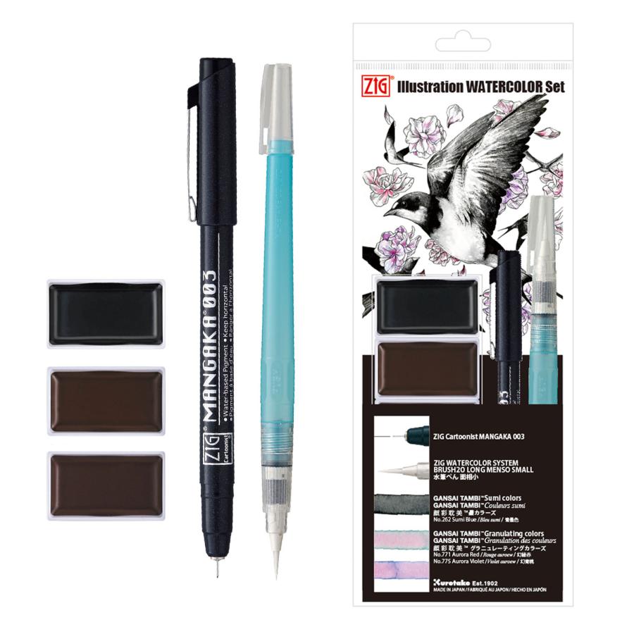 Zig Illustration Sets for Inktober - Odd Nodd Art Supply