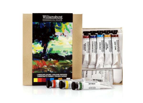 Landscape Williamsburg Handmade Oils 8-Color Introductory Sets