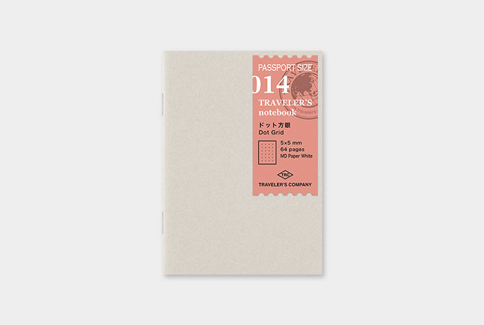 Dot Grid Passport Size Traveler's Company Notebooks and Refills - Odd Nodd Art Supply