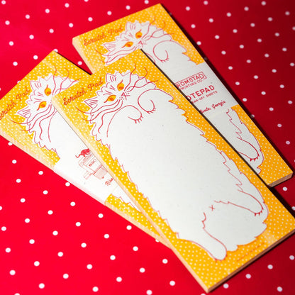 Risograph Notepad - Cat Scratchpad