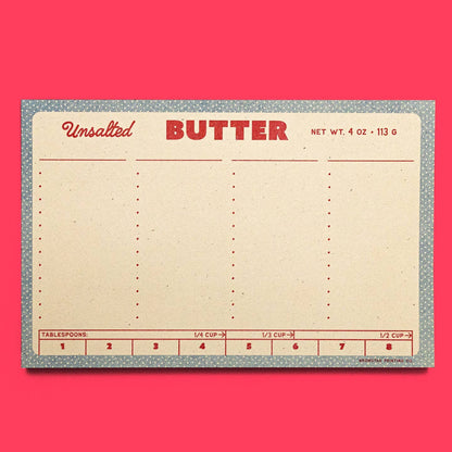 Risograph Notepad - Pad of Butter
