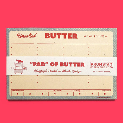 Risograph Notepad - Pad of Butter