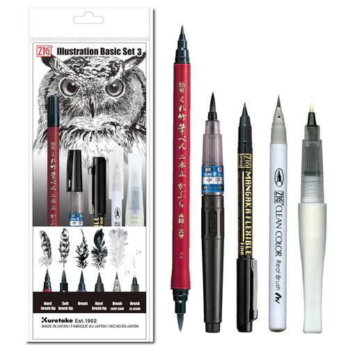 Zig Illustration Sets for Inktober - Odd Nodd Art Supply