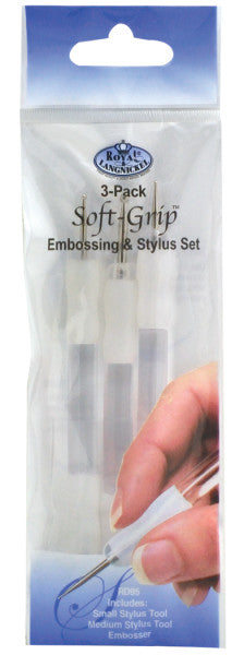 Soft Grip Embossing and Stylus Set