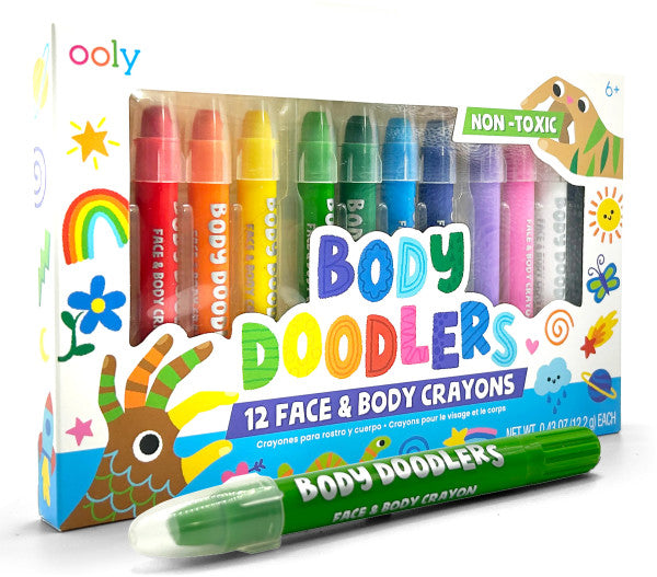 Body Crayon Doodlers - Odd Nodd Art Supply