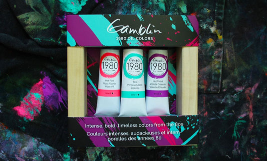 Vivid 1980 Oil Color Sets