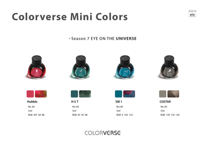Colorverse 5ml Mini Fountain Pen Ink - Odd Nodd Art Supply