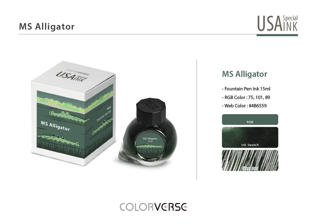 Colorverse USA Special Fountain Pen Ink