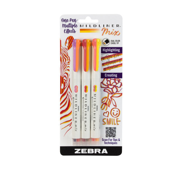 Warm Mildliner Mix Pen Sets - Odd Nodd Art Supply