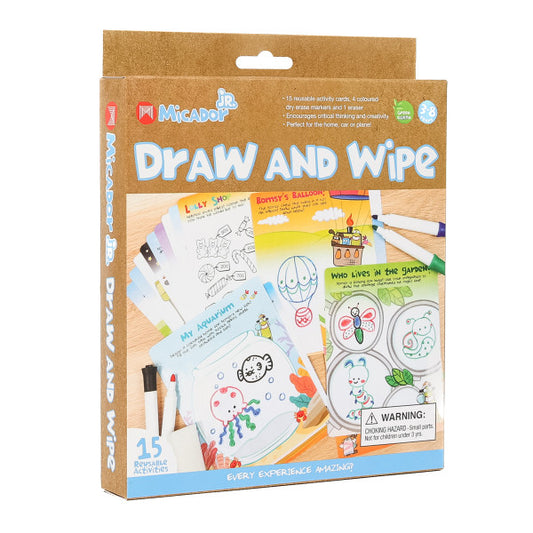 Draw & Wipe Activity Set - Odd Nodd Art Supply