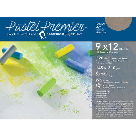 9x12 Italian Clay Pastel Premier Sanded Paper Pads - Odd Nodd Art Supply