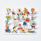 Holiday King Jim Pop-up 3D Stickers - Odd Nodd Art Supply