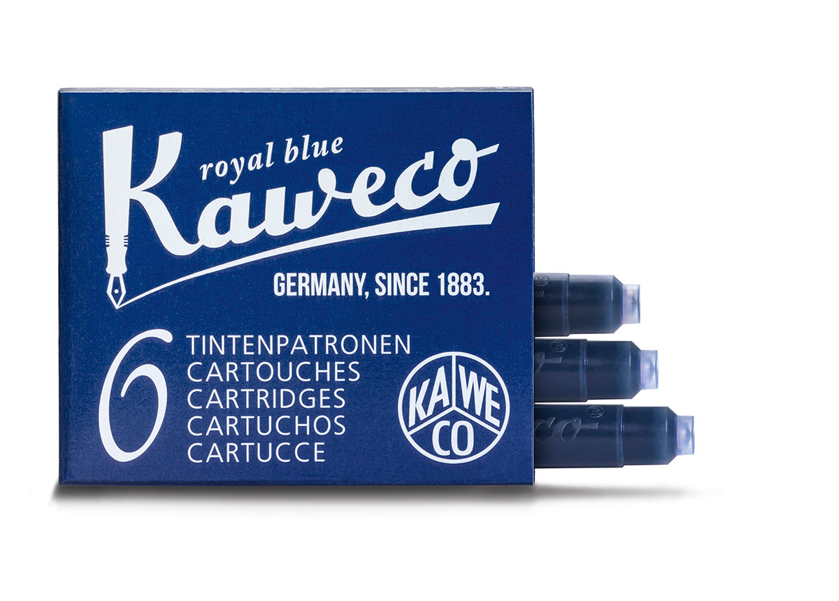 Kaweco Fountain Pen Ink Cartridges Royal Blue - Odd Nodd Art Supply