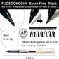 Fudegocochi Brush Pen Extra Fine Kuretake - Odd Nodd Art Supply