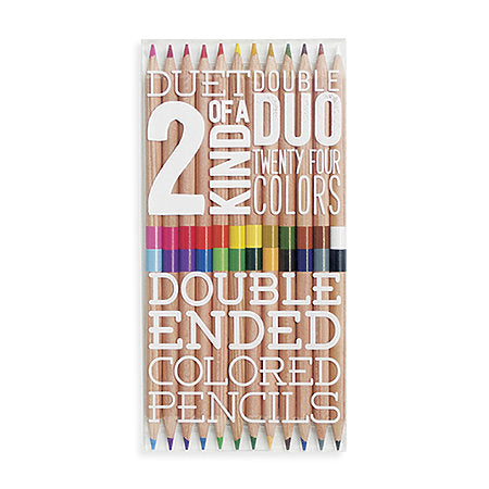 Double Ended Colored Pencils - Odd Nodd Art Supply