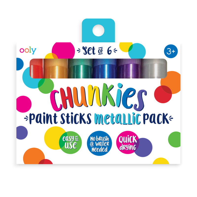 Metallic Chunkies Paint sticks - Odd Nodd Art Supply
