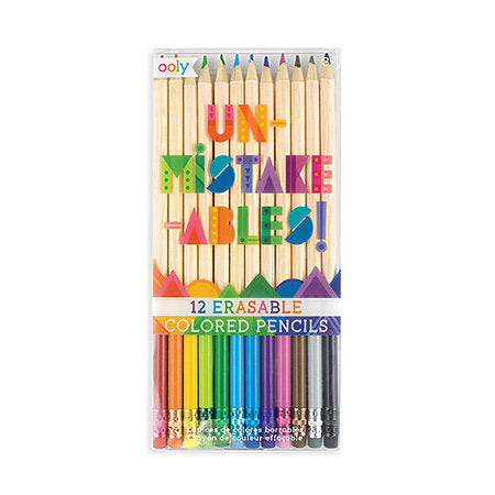 Unmistakeables Erasable Pencils - Odd Nodd Art Supply