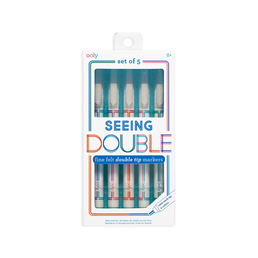 Seeing Double Fine Double Tip Markers Set - Odd Nodd Art Supply