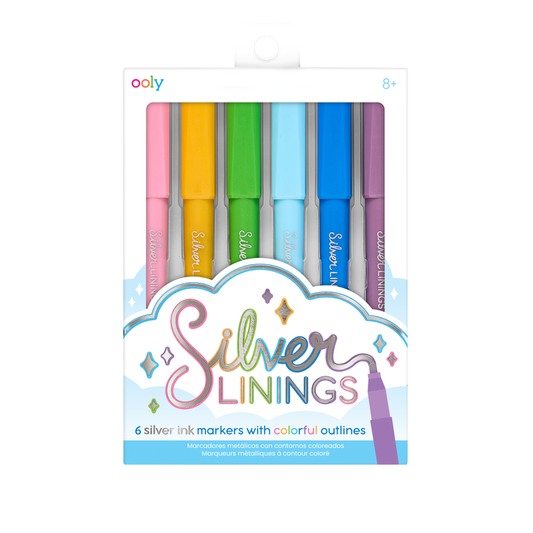 Silver Linings Outline Markers - Odd Nodd Art Supply