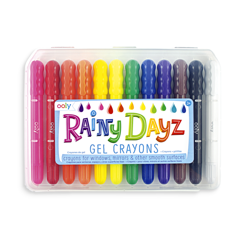 Rainy Dayz Gel Crayons - Odd Nodd Art Supply
