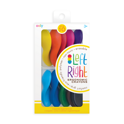 Left Right Crayons - Odd Nodd Art Supply