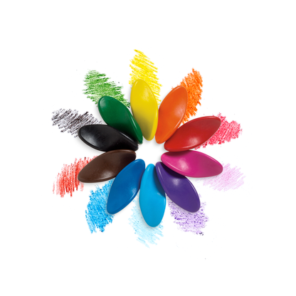 Example Left Right Crayons - Odd Nodd Art Supply