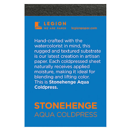 Legion mini paper pad stonehenge aqua yupo