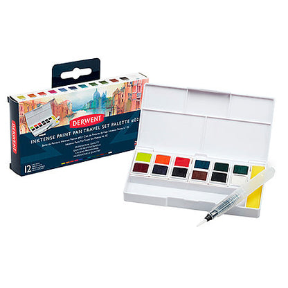 Derwent Paint Pan Watercolor Travel Sets #2 - Odd Nodd Art Supply