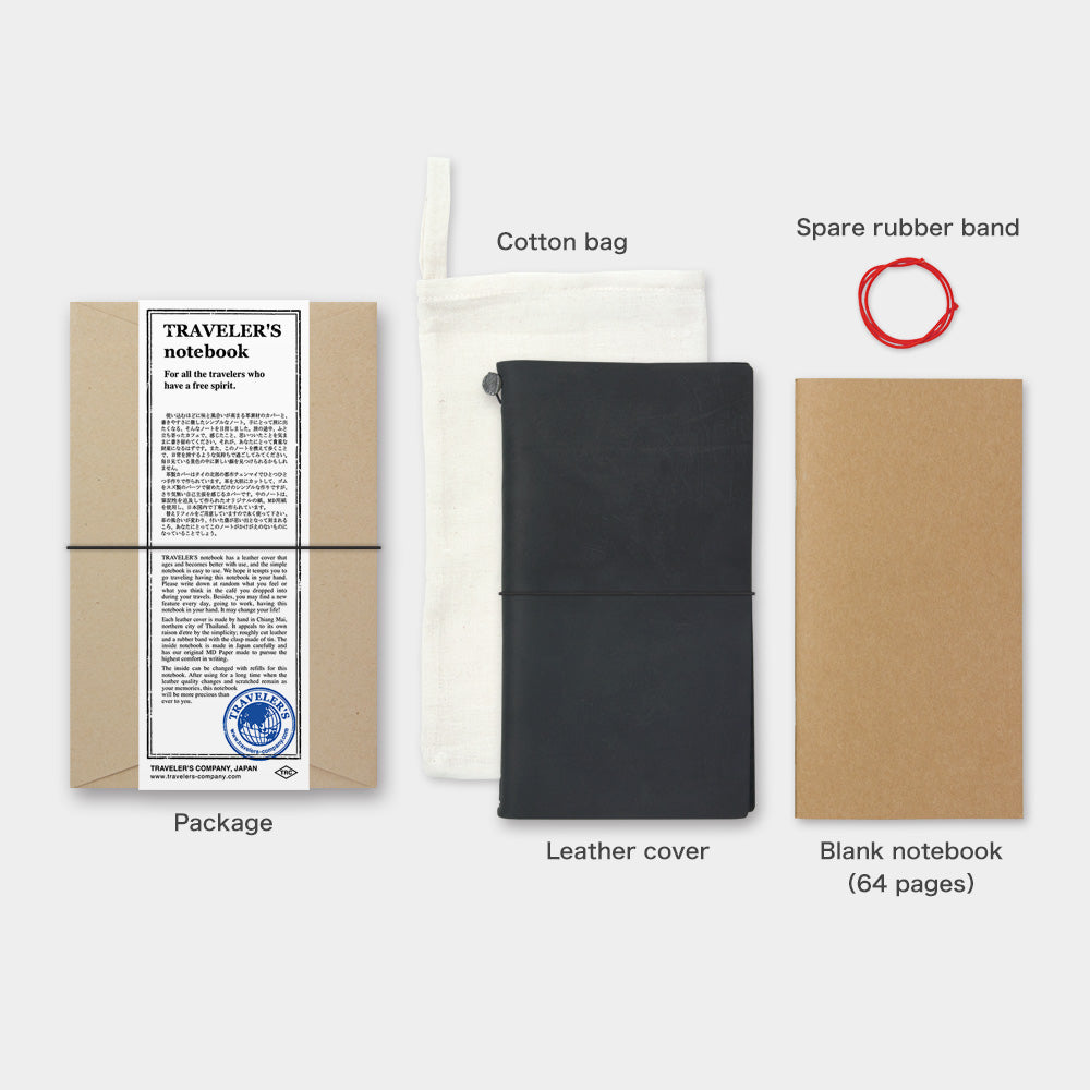 Traveler's Company Regular Sized Notebooks and Refills - Odd Nodd Art Supply