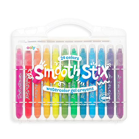 Smooth Stix kids watercolor gel crayon