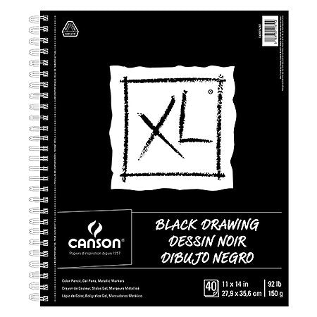 XL Black Drawing Pads 11x14 - Odd Nodd Art Supply