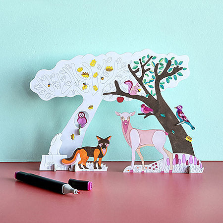 Kidsonroof Animal Scenes - Odd Nodd Art Supply