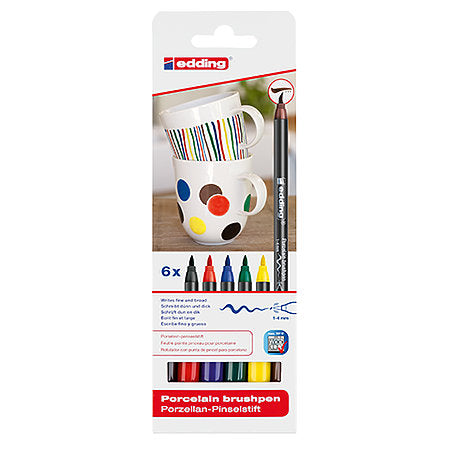4200 Porcelain Brush Pen Sets Basic Set - Odd Nodd Art Supply