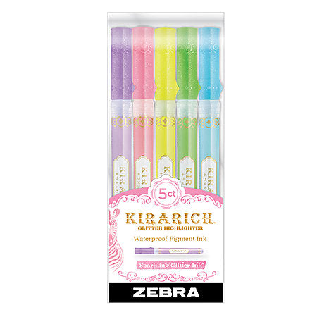 Kirarich Glitter Highlighter Set - Odd Nodd Art Supply