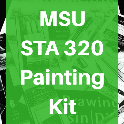 MSU STA 320 Painting Pack Course Kit - Odd Nodd Art Supply