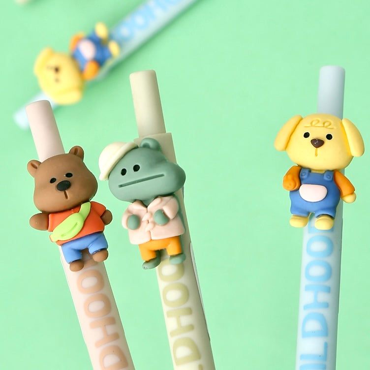 Happy Childhood Animals Gel Pen - Odd Nodd Art Supply