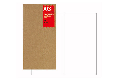 Blank Traveler's Company Regular Sized Notebooks and Refills - Odd Nodd Art Supply