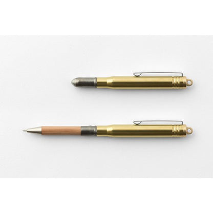 Traveler's Company Brass Writing Instruments Ballpoint Uncapped - Odd Nodd Art Supply