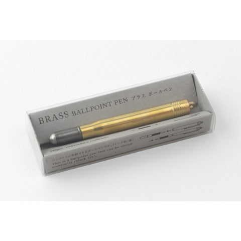 Traveler's Company Brass Writing Instruments Ballpoint Box - Odd Nodd Art Supply