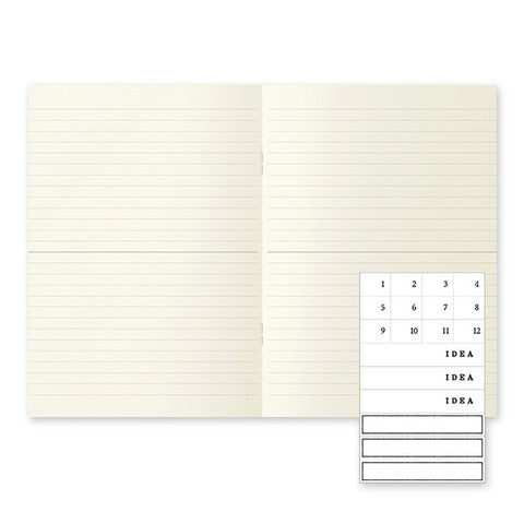 Ruled Lines MD Notebook Light - Odd Nodd Art Supply