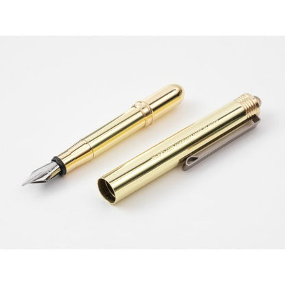 Traveler's Company Brass Writing Instruments Fountain Pens - Odd Nodd Art Supply