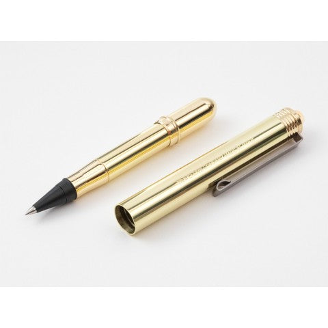 Traveler's Company Brass Writing Instruments Rollerball Pen - Odd Nodd Art Supply
