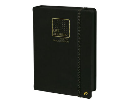 Life Journal Dot Grid Black Paper
