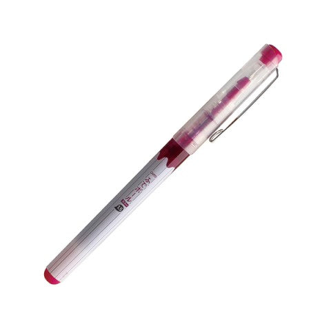Wine Red Fude Ballpoint Pen Ohto - Odd Nodd Art Supply
