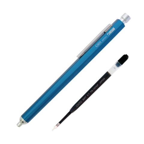 Blue Ohto GS01 Needle Point Pen 0.7mm - Odd Nodd Art Supply